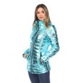 thumbnail image 2 of White Mark Women's Metallic Puffer Coat, 2 of 6