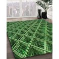 thumbnail image 3 of Ahgly Tapis Rectangulaire Lavable en Machine Intérieur Transitionnel Vert Forêt Foncé, 2 Pieds x 5 Pieds, 3 of 7