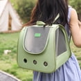 thumbnail image 4 of Jubipavy Cats Bag Foldable Breathable Cats Bag Backpack Cats Walking Backpack Portable Suitable For Walking Cats Outside, 4 of 6