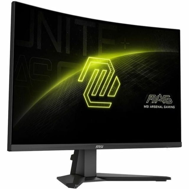 MSI 27 Pouces 1920 x 1080 (FHD) 200Hz 0.5ms (GTG) Moniteur de Jeu Incurvé Rapid VA Inclinaison Réglable (MAG 276CF E20)