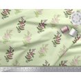 thumbnail image 2 of Soimoi Rayon Fabric Leaves & Floral Block Fabric Prints by Yard 56 Inch Wide, 2 of 3