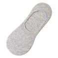 thumbnail image 1 of Sock Slippers Women's Combed Cotton Socks Summer Solid Color U Shaped Silicone Anti Slip Socks Sock, 1 of 2