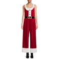 thumbnail image 2 of SUNSIOM Salopette Longue pour Femmes Décontractée Sans Manches à Imprimé 3D, Coupe Ample, Pantalon, Costume de Vacances, 2 of 5