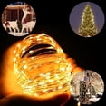 thumbnail image 2 of Solar copper wire decorative light string holiday Christmas light total length 21.9 meters, with eight functions, 2 of 8