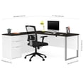 thumbnail image 2 of Bestar Pro-Concept Plus Bureau en L avec caisson, 2 of 3