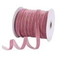 thumbnail image 2 of TopLLC Velours 1 cm Ribbon Flocage Ribbon Velours Bijoux Bricolage Ribbon Accessoires Nœud Ribbon 50 Yards, 2 of 2