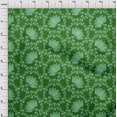 thumbnail image 4 of oneOone Rayon Green Fabric Asian Block Fabric For Sewing Printed Craft Fabric By The Yard 56 Inch Wide, 4 of 4
