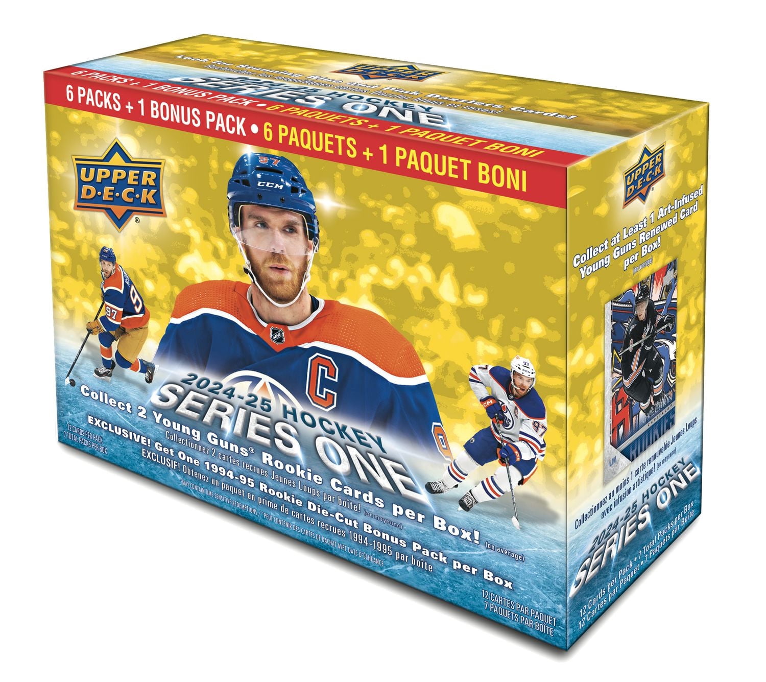 2024-25 Upper Deck Series 1 Hockey Trading Cards Mega Box
