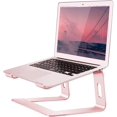 thumbnail image 1 of Laptop Stand Aluminum Laptop Riser Compatible with Apple Mac MacBook Air Pro to Notebook Computer Ergonomic Elevator Holder (Pink), 1 of 7
