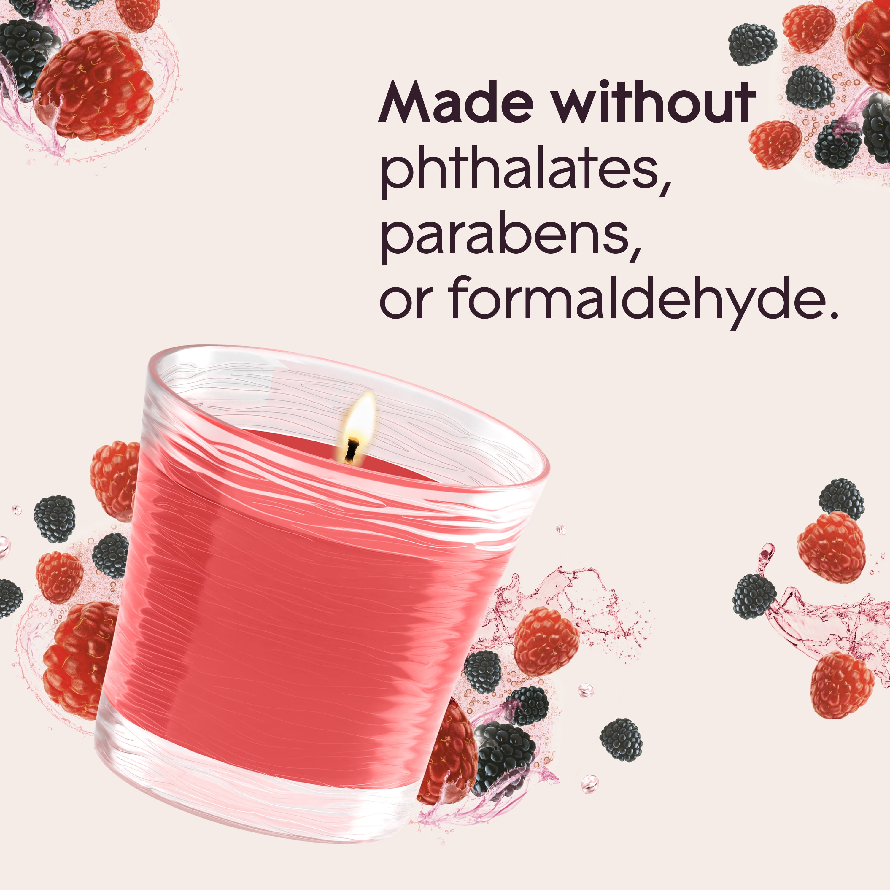Glade® Chandelle parfumée, Éclat de Baies pétillantes