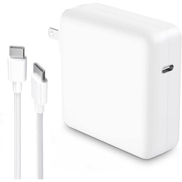 HFLRZZ Chargeur d'Ordinateur Portable USB‐C 61 W, Adaptateur d'Alimentation Compatible avec Chargeur Mac Book Pro, MacBook Pro 13 Pouces 2016‐2021, MacBook Air 13 Pouces 2018‐2021, Nouvel iPad Pro et Tous les Appareils USB‐C