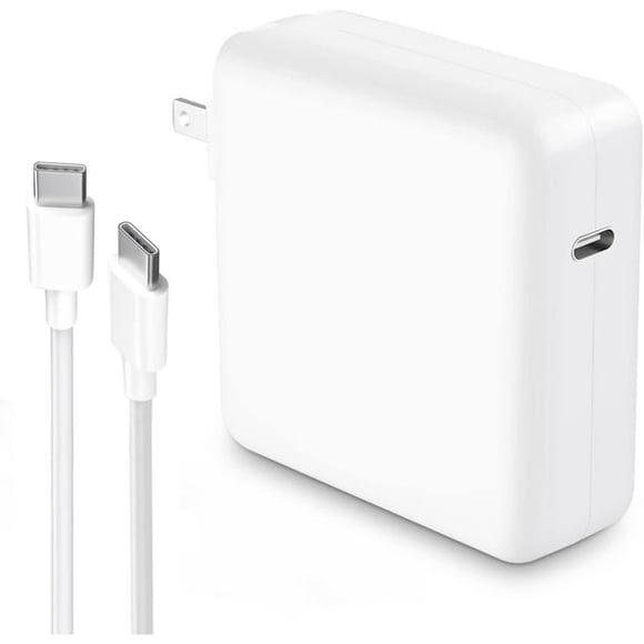 HFLRZZ 61W USB C Laptop Charger Power Adapter Compatible with Mac Book Pro Charger MacBook Pro 13 Inch 2016-2021, MacBook Air 13inch 2018-2021, New iPad Pro, and All USB C Device
