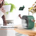 thumbnail image 4 of 4000mAh Battery Rechargeable Low Noise Large Water Tank Air Cooler Fan 3 Levels Adjustable Desktop Misting Fan, 4 of 10