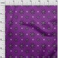 thumbnail image 2 of oneOone Cotton Poplin Fabric Floral Block Print Sewing Fabric BTY 56 Inch Wide, 2 of 4