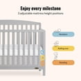 thumbnail image 2 of Dream On Me Odelle 5 in 1 Convertible Crib, 2 of 8