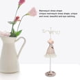 thumbnail image 3 of Mannequin Dress Jewelry Display Stand Model Dress Earring Necklace Ring Jewelry Holder Mannequin Stand Hanging Jewelry Tower Rack Jewelry Doll Holder for Necklace Earring Ring, 3 of 7