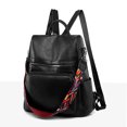 thumbnail image 3 of TIEVOSA Women's Korean Fashion Backpack Large Capacity Soft Leather Travel Backpack, 3 of 8