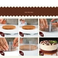 thumbnail image 4 of Feuilles de Rouleau en Acétate Transparentes pour Col de Gâteau, Mousse, Cuisson de Gâteau, E2C0, 4 of 9