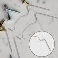 thumbnail image 5 of Greenhouse Glazing Clips, Stainless Steel W Type Clips Leaf Spring Clips for Greenhouse Glass House Twin-Hall Web 100PCS, 5 of 5