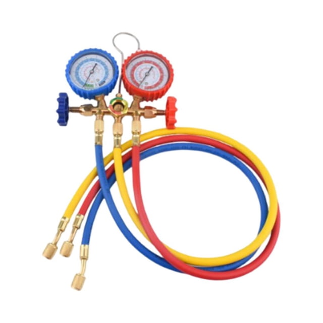 tredstone Crochet de Jauge de Collecteur de Réfrigérant de Voiture à Cadran HD, Haute Précision, Ensemble de Réfrigération pour Climatisation, Outils de Conditionnement, Pièce de Rechange, Type B