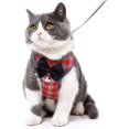 thumbnail image 2 of Dog Harness for Cats for Hiking Soft Air Mesh Vest for Small Dogs Cats (Red,M), 2 of 8