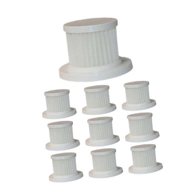Elodie 10Pcs Replacement Filters for Vacuum Mite Remover Living Room Vacuum Filters D