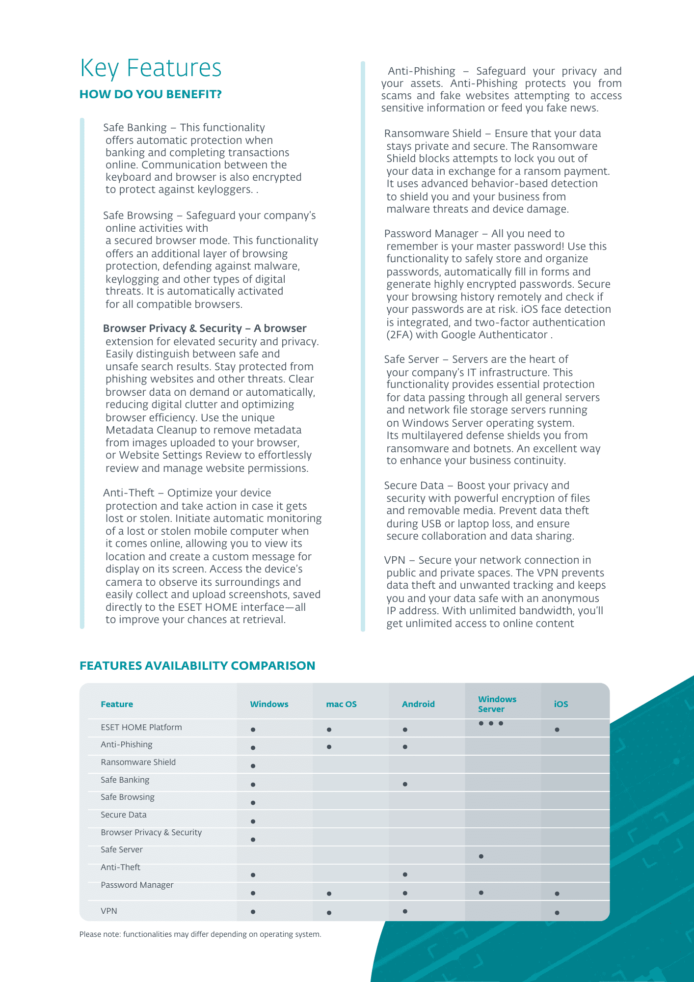Microsoft 365 Personal 12-mos + ESET Home Security Essential 1-Device 1-Year [Digital Download]