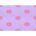 thumbnail image 1 of Ahgly Company Tapis d'Intérieur Lavables en Machine à l'Héliotrope de Transition, 6' x 9', 1 of 7