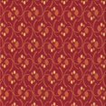 thumbnail image 1 of Ahgly Company Tapis d'Intérieur Lavable à la Machine, Carré, Transitionnel, Orange Rouge Orange, Tapis de Zone, 7 Pieds Carré, 1 of 7