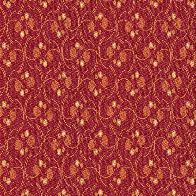 Ahgly Company Tapis d'Intérieur Lavable à la Machine, Carré, Transitionnel, Orange Rouge Orange, Tapis de Zone, 7 Pieds Carré