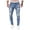 Light blue, variant on Ketyyh-chn99 Pull On Jeans Women Womens Pants Casual Stretch Jeans Skinny Slim Fitness Pants Trousers Black,2XL