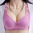 thumbnail image 2 of Yuzhih Bras for Women Push up No Padding Comfort Underwire Plus Size Full Coverage Seamless Everyday Bras, 2 of 6