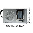 thumbnail image 3 of Portable AM/FM Mini Radio with Telescopic Antenna - Battery - Powered, Ideal for Elderly, 3 of 6
