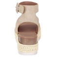 thumbnail image 4 of Sandales d'Été pour Femme à Bout Ouvert Décontractées à Plateforme Compensée Chaussures Décontractées, 4 of 5