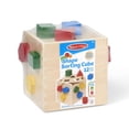 thumbnail image 1 of Melissa & Doug Cube de tri de forme - Jouet en bois classique avec 12 formes, 1 of 5