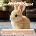 thumbnail image 3 of SUTENGDA Bunby - My Realistic Bunny  Realistic Bunny Can Walk and Talk   Bunby My Realistic Bunny   Bliss Stuffed Bunny  Easter Plush Interactive Realistic Bunny Robot (Pink), 3 of 7
