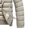thumbnail image 4 of hoksml Men's Down Fill Winter Jacket Detachable Hooded Zip Up Coat with Zippered Pockets for Cold Weather, 4 of 5