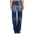 thumbnail image 4 of CHCNHAC Women's 2025 Jeans High Waisted Stretchy Straight Leg Jeans Fashion Ripped Distressed Loose Fit Denim Pants Retro Y2k Trousers, 4 of 8