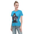 thumbnail image 4 of Women's Basic Short Sleeve T-Shirt Attacking Giant Levi Ackerman, 4 of 6
