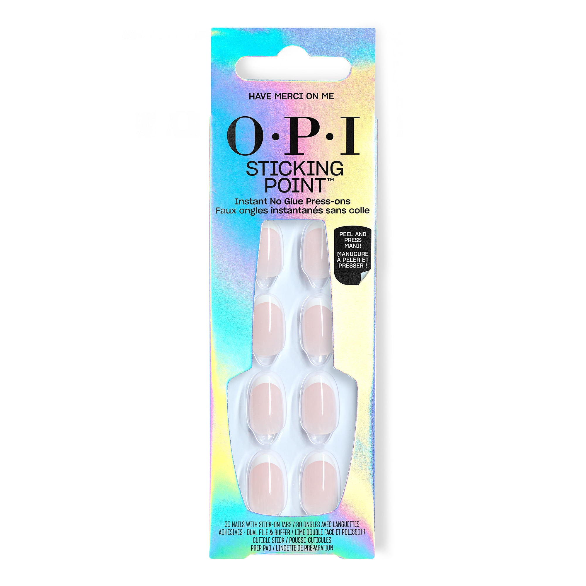 OPI Sticking Point Instant No Glue Press-On False Nails