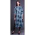 thumbnail image 4 of Bimba Printed Button Down Straight Tunic Dresses For Women Kurti XX-Large, 4 of 6