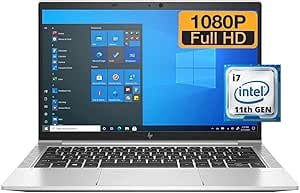 Refurbished HP EliteBook 830 G8 13.3 inch Laptop Intel Core i7 1185G7 32GB RAM 1TB NVMe SSD Windows 11 Pro