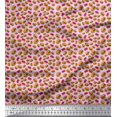 thumbnail image 1 of Soimoi Modal Satin Fabric Coke & Burger Food Print Fabric by Yard 42 Inch Wide, 1 of 3