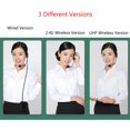 thumbnail image 4 of Bluetooth Voice Amplifier with UHF Wireless Microphone for Professor Teacher Meeting Portable ,Loud Volume, 4 of 6
