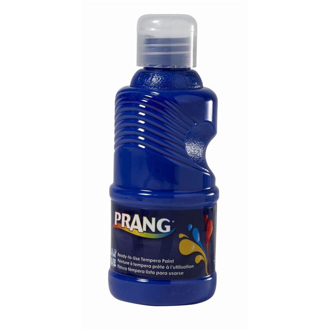 Peinture bleue lavable Tempera de Prang