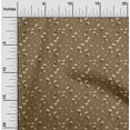 thumbnail image 2 of oneOone Polyester Spandex Light Brown Fabric Floral Sewing Material Print Fabric By The Yard 56 Inch Wide, 2 of 5