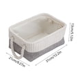 thumbnail image 3 of Panier de Rangement Pliable en Tissu pour l'Organisation de la Maison – Rangement pour Garde-Robe, Jouets et Lessive avec Poignées Robustes, 3 of 6