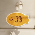 thumbnail image 1 of TopLLC Bathroom Rugs, Rugs for Living Room, Area Rug, Bath Mat Special Shaped Imitation Wool Taiyaki Small Floor Mat Household Bathroom Mat Bathroom Absorbent Non Slip Floor Mat floor mats, 1 of 6