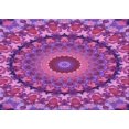 thumbnail image 1 of Ahgly Company Machine Washable Indoor Rectangle Transitional Medium Violet Red Pink Area Rugs, 2' x 4', 1 of 7