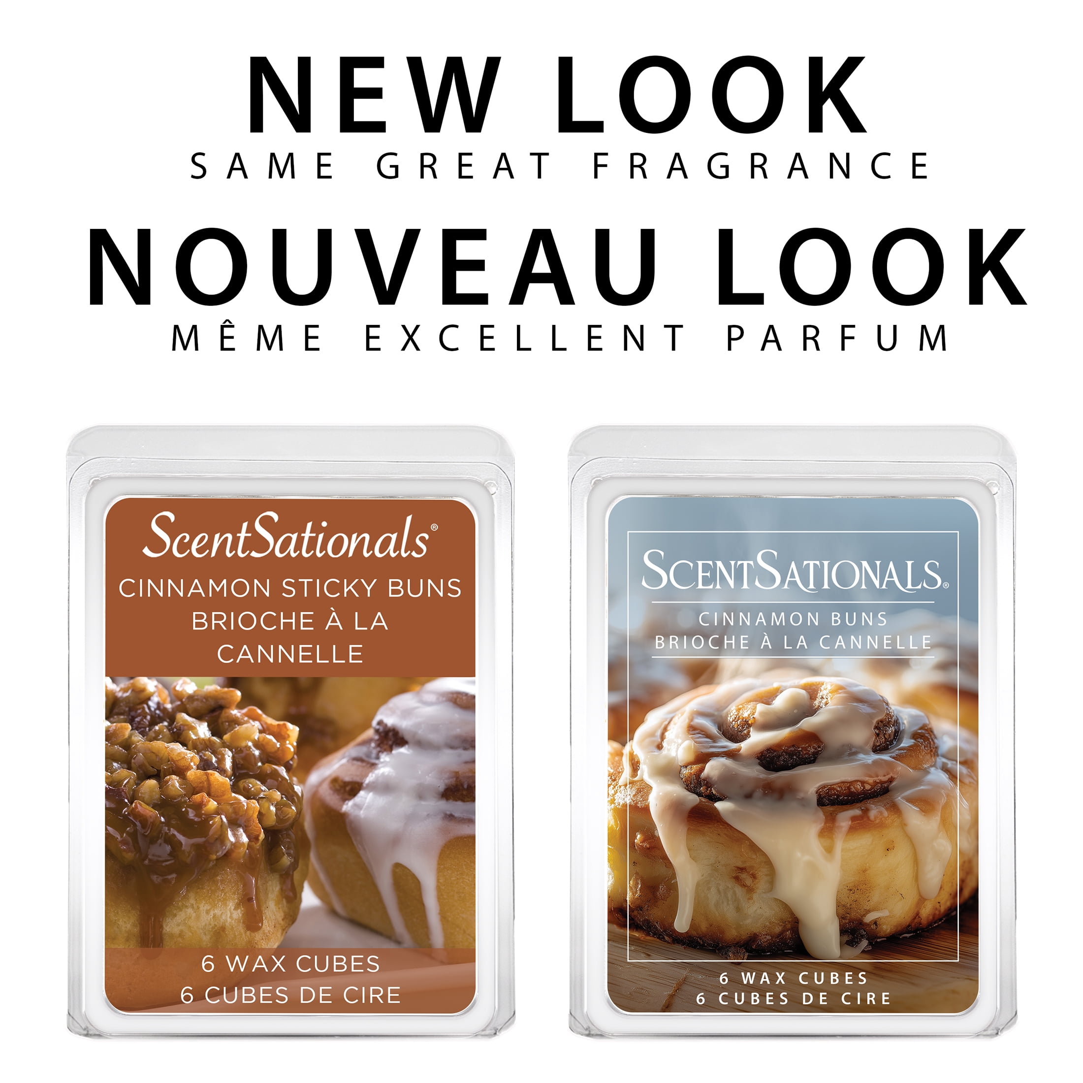 ScentSationals Scented Wax Cubes - Cinnamon Buns